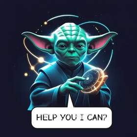 Yoda: Help you I can!