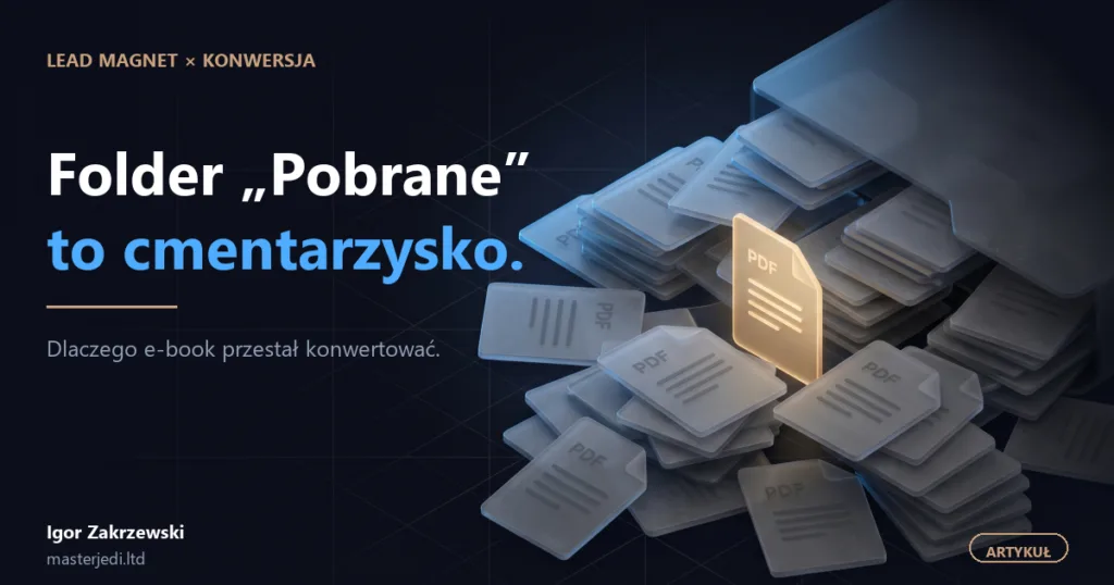 Najsmutniejszy folder na Twoim dysku — Igor Zakrzewski, masterjedi.ltd